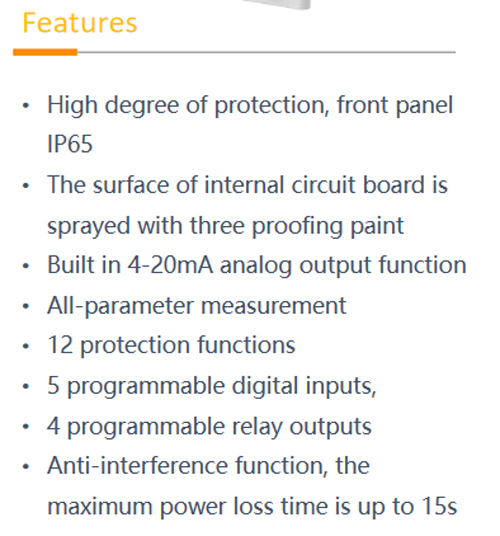 WDH-31-210 Motor Protection Controller Function