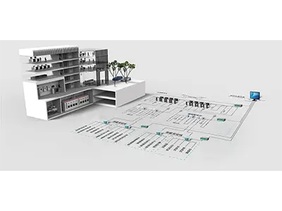 Intelligente Lösung für das Gebäudestrom-Überwachungs system