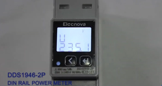 DDS1946-2P MID Plug-in-Din-schiene montierte Stromzähler-Gebrauchs führung ELECNOVA/SFERE ELECTRIC