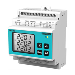 DIN-rail mounted AC Power Seperate Channel Metering Module