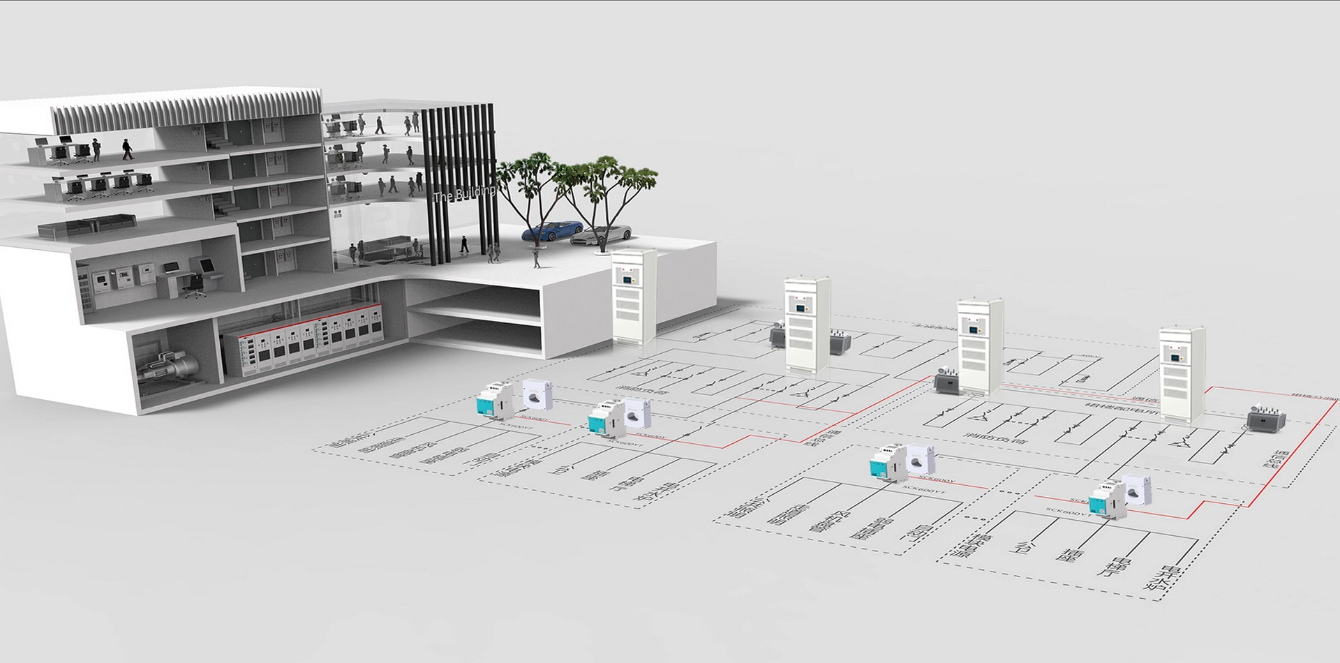 Power Quality Analyse und Management-Lösung für intelligente Gebäude