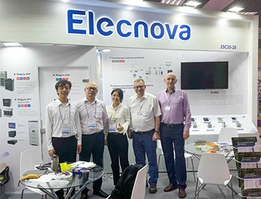 Elecnova präsentiert Energie speicher produkte auf der 32. Internat ionalen Ausstellung für elektrische Geräte in Moskau